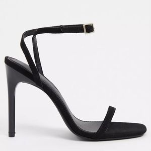 ASOS barely there heeled sandals